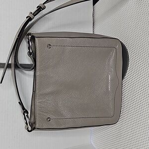 Rebecca minkoff Jody pebbled leather crossbody bag in grey